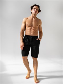 Шорты мужские трикотажные  черные TSHRT 10055