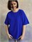 Футболка женская базовая TSHRT оверсайз_синяя 10051
