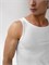 Майка мужская бельевая бесшовная СПОРТ_белая 10053