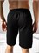 Шорты мужские трикотажные  черные TSHRT 10055